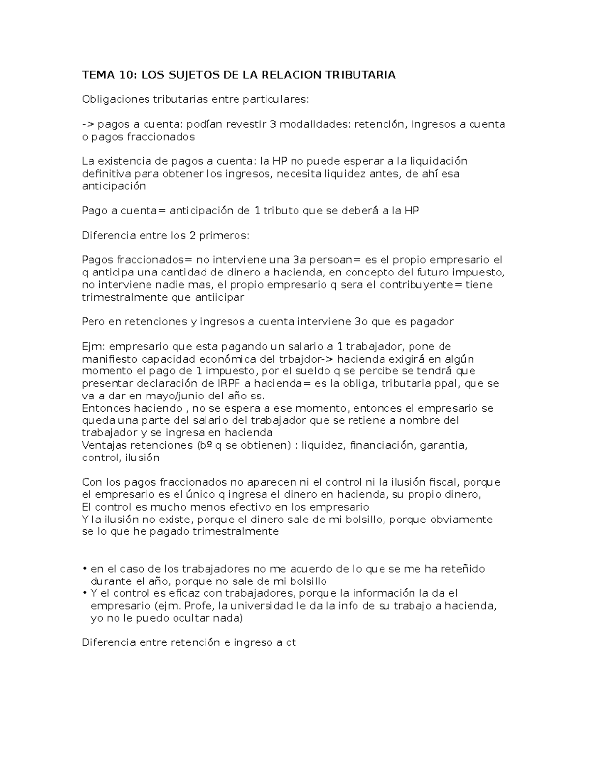 TEMA 10 Tribu - TEMA 10: LOS SUJETOS DE LA RELACION TRIBUTARIA ...