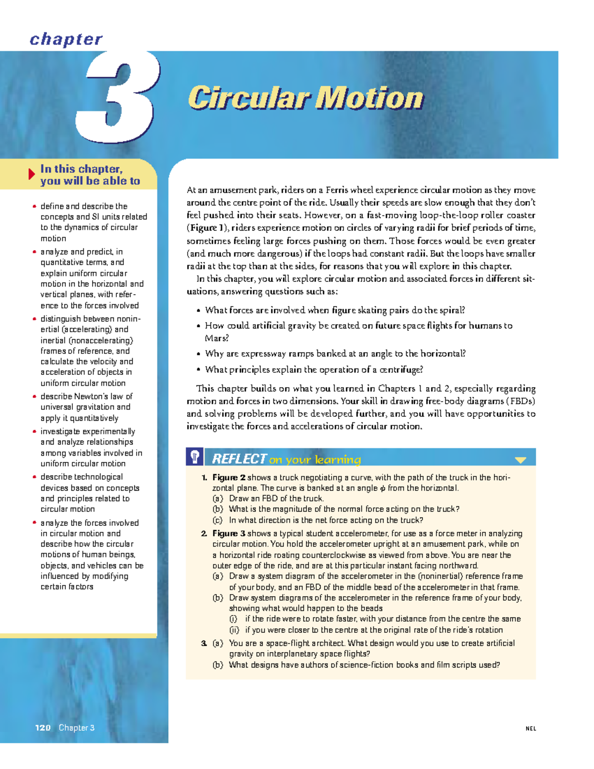 SPH4U Nelson 12 Physics Unit 2 Chapter 3 Circular Motion 4 1 1 - 33 ...