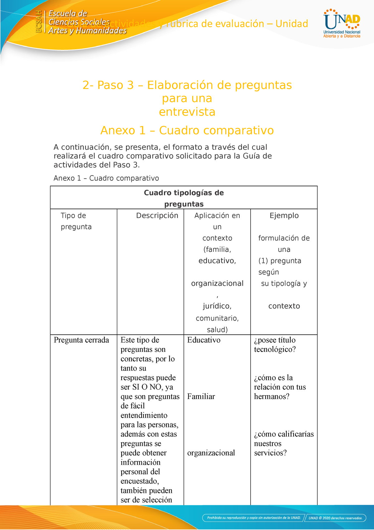 Anexo 1 -Cuadro Comparativo. - Guía De Actividades Y Rúbrica De ...