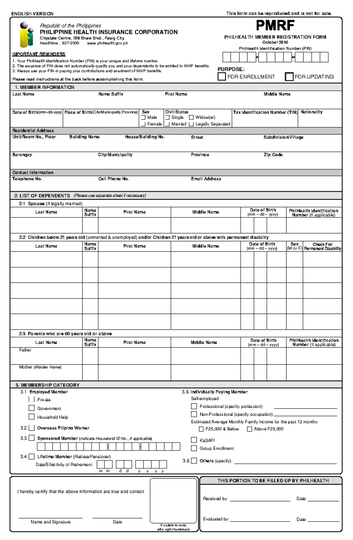 PMRF - Teacher - This form can be reproduced and is not for sale ...