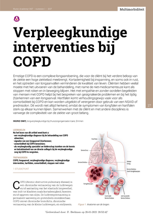 Verduisteren Koor scheerapparaat COPD - n.v.t - Nurse Academy O&amp;T | nummer 1 | 2017 27 Multimorbiditeit  Verpleegkundige - Studeersnel