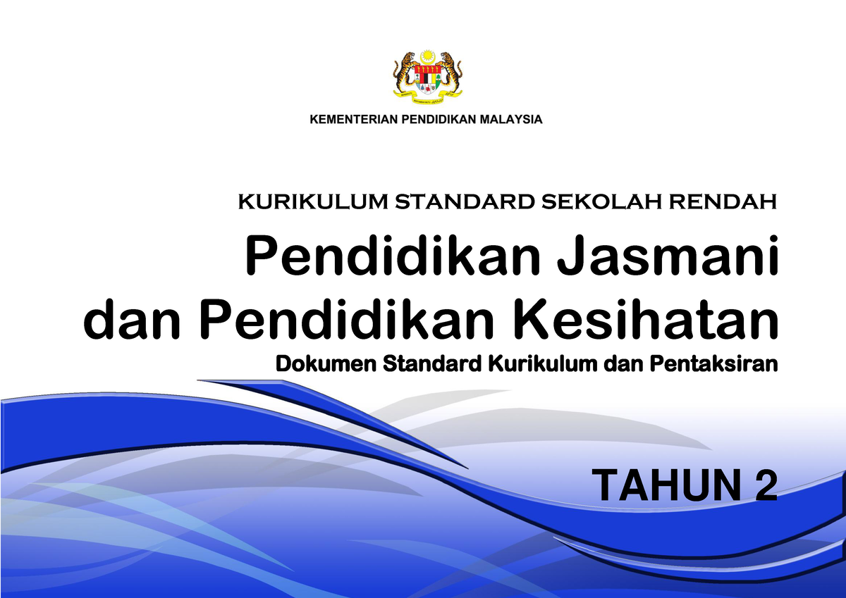 09-DSKP-KSSR- Tahun-2 PJPK - Pendidikan Jasmani Dan Pendidikan ...