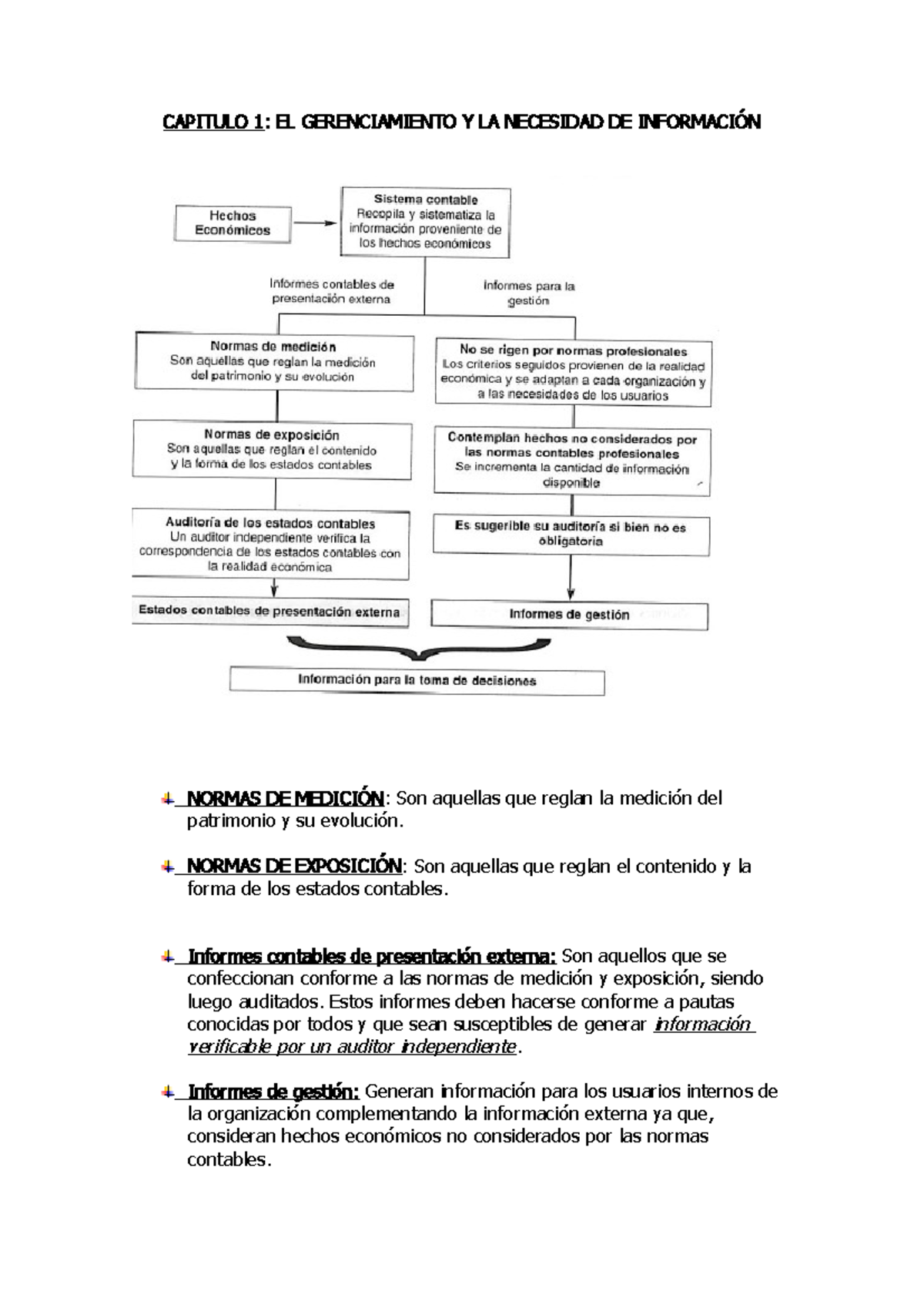 Capitulo 1 Contabilidad Para Gerenciar Capitulo 1 El Gerenciamiento Y La Necesidad De 5793