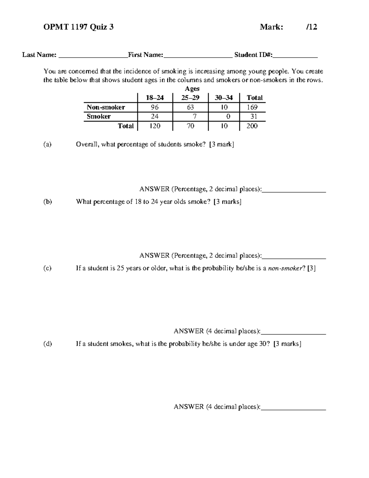 Blawtest 3 - BLAW 3805 Test 20' Fall Chapter - 3 - OPMT 1197 Quiz 3 ...