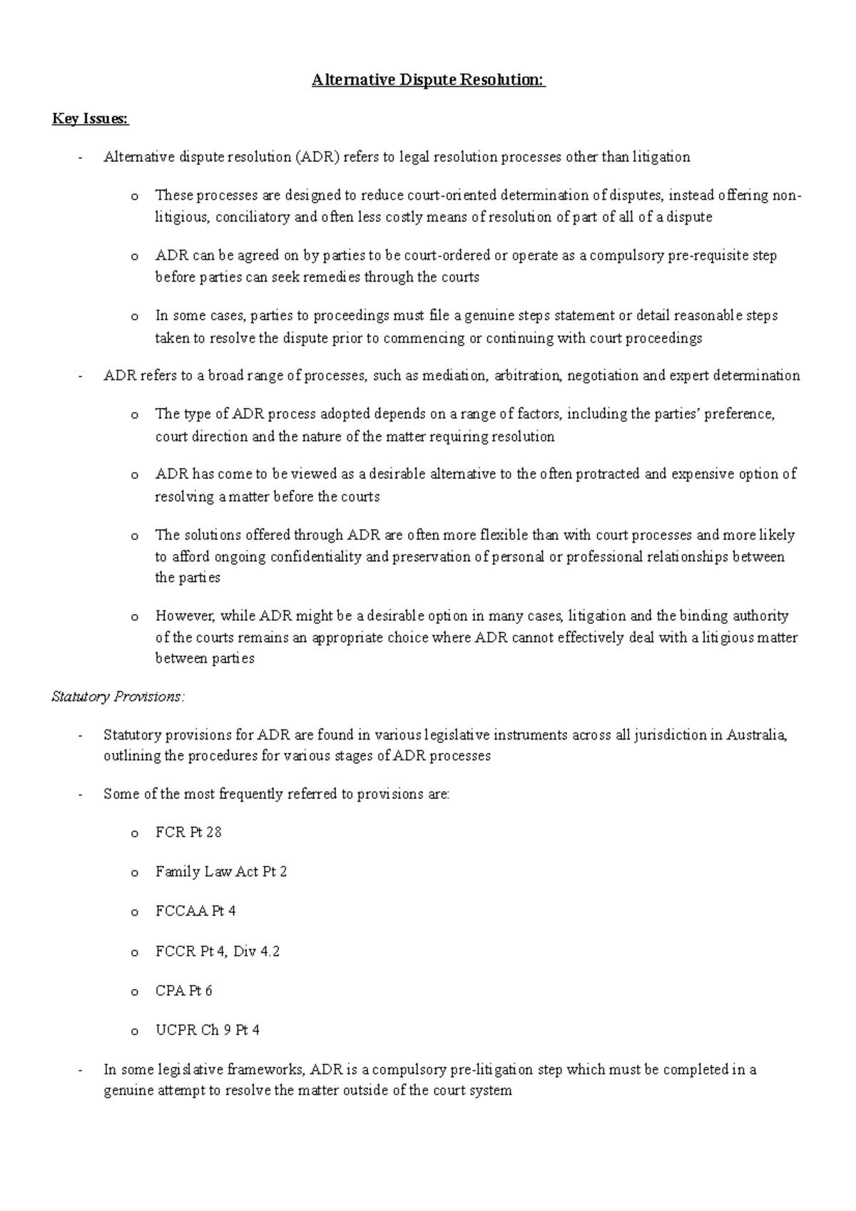 alternative-dispute-resolution-o-cpa-pt-6-o-ucpr-ch-9-pt-4-in-some