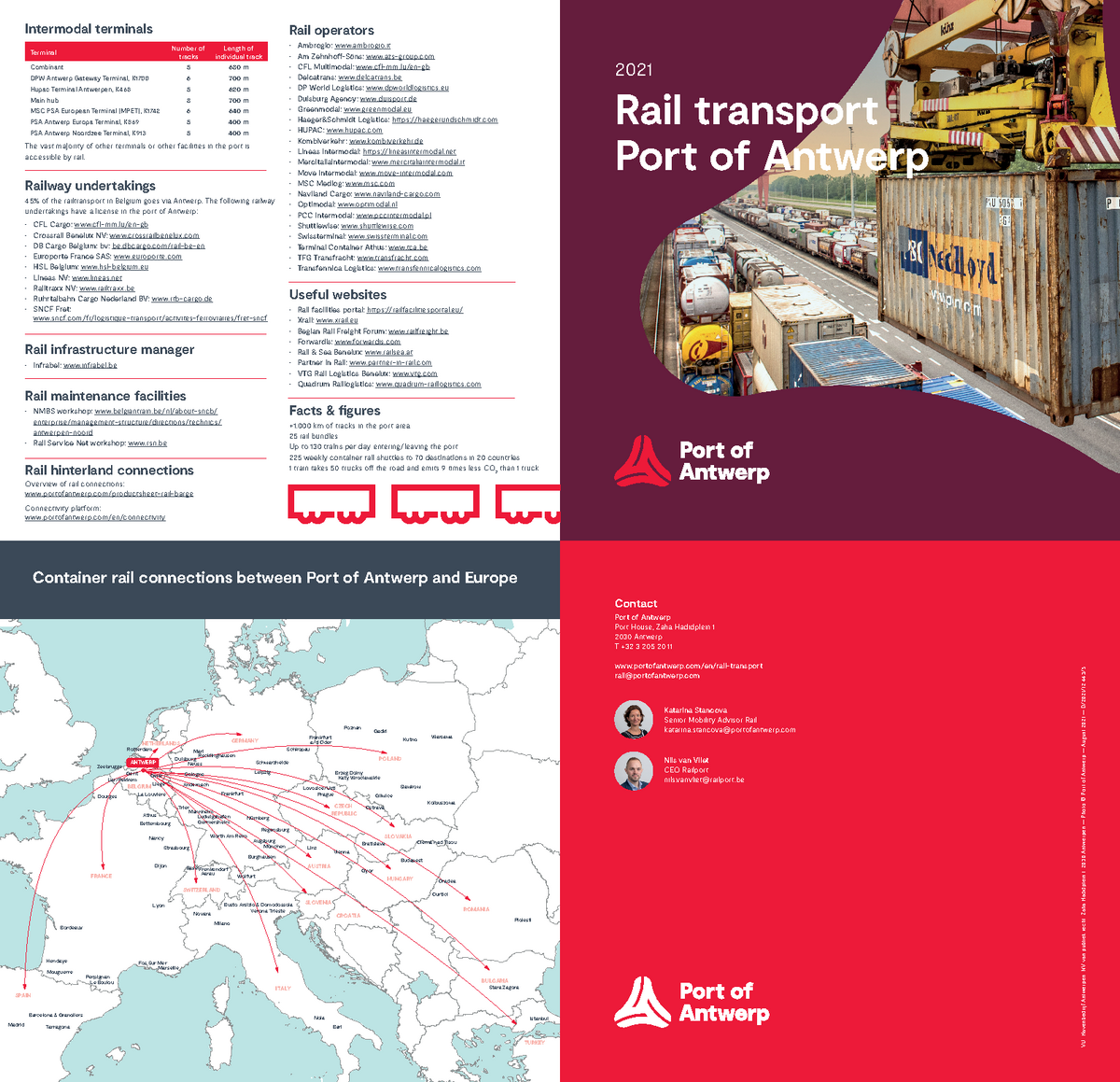 RAIL MAP OF PORT OF ANTWERP FROM ANTWERP BULGARIA FRANCE ITALY   Thumb 1200 1159 