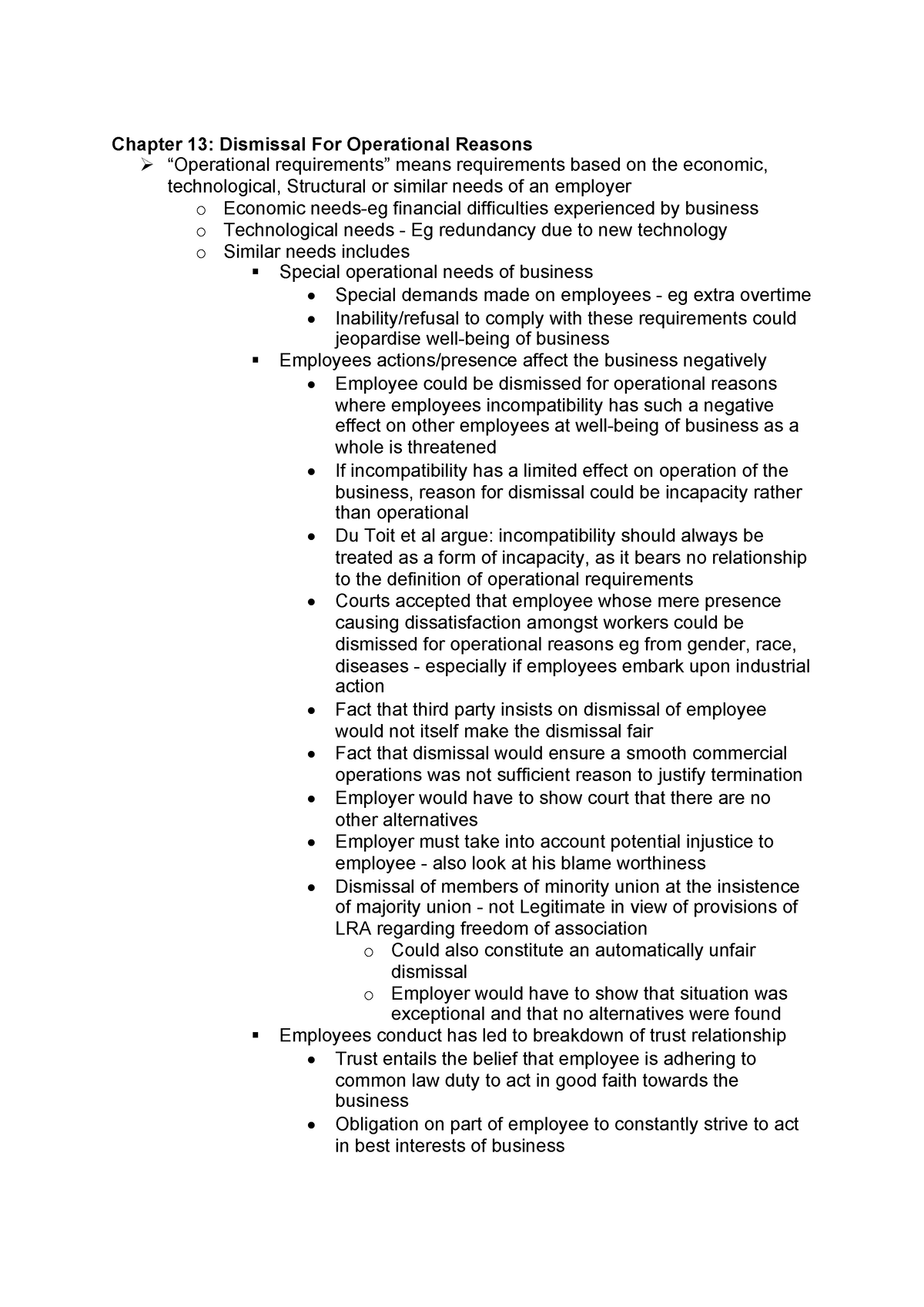 Chapter 13 Dismissal For Operational Reasons - Chapter 13: Dismissal ...