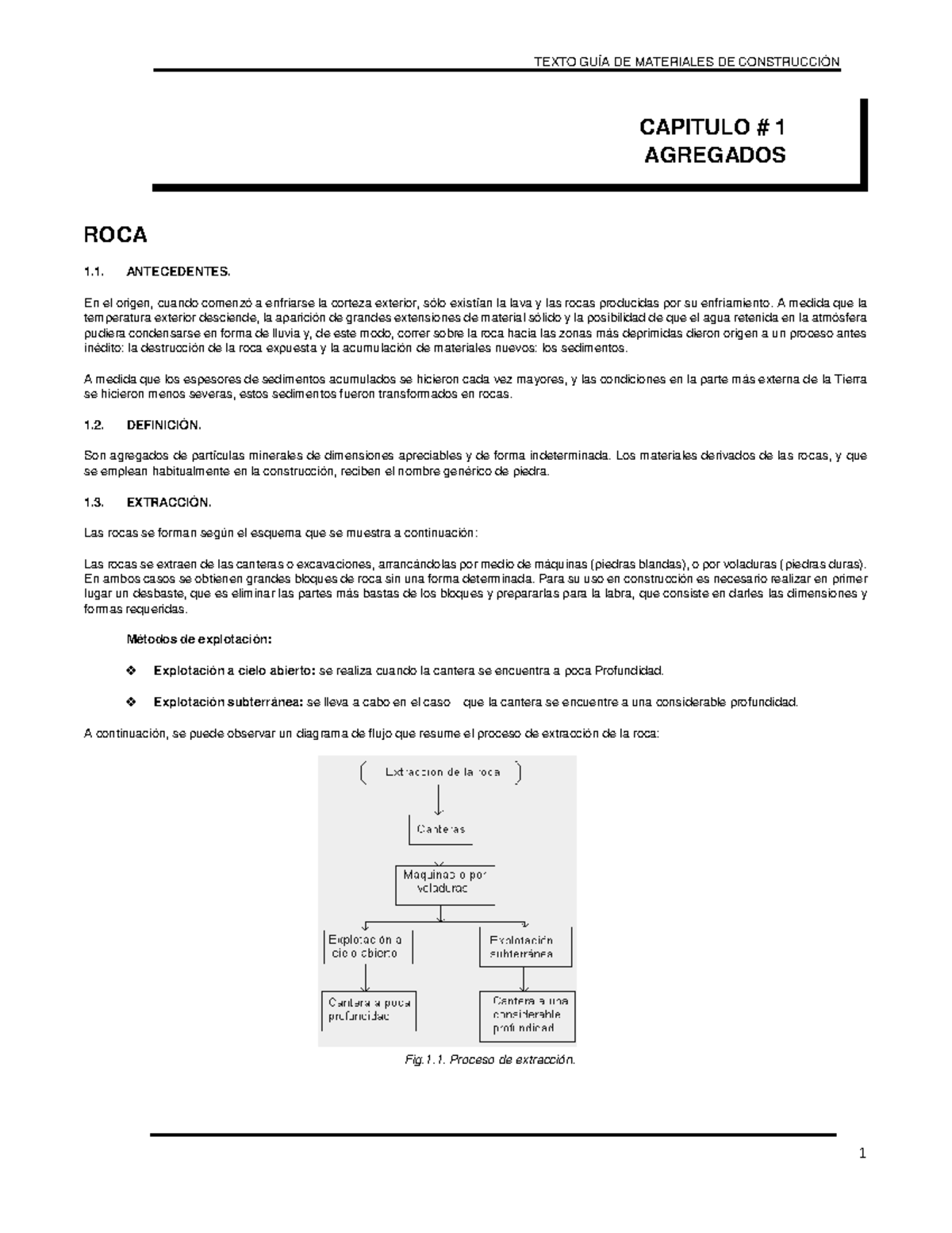 CAP 1 - Agregados - Materiales De Construccion - CAPITULO # 1 AGREGADOS ...