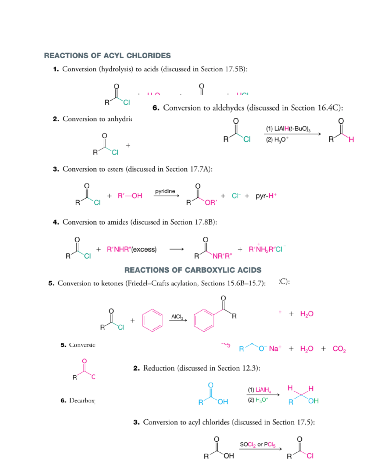 Carbonyl Chemistry Chapter 17 Summary Chm 2211 Studocu