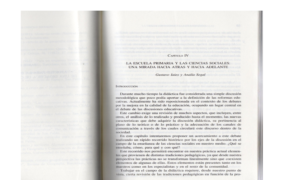 2. Aisenberg y Alderoqui Cap 4 - Teoría de la Educación - Studocu