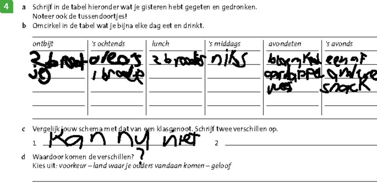7.1-opdracht-4.pdf - Aardrijkskunde - c Vergelijk jouw schema met dat