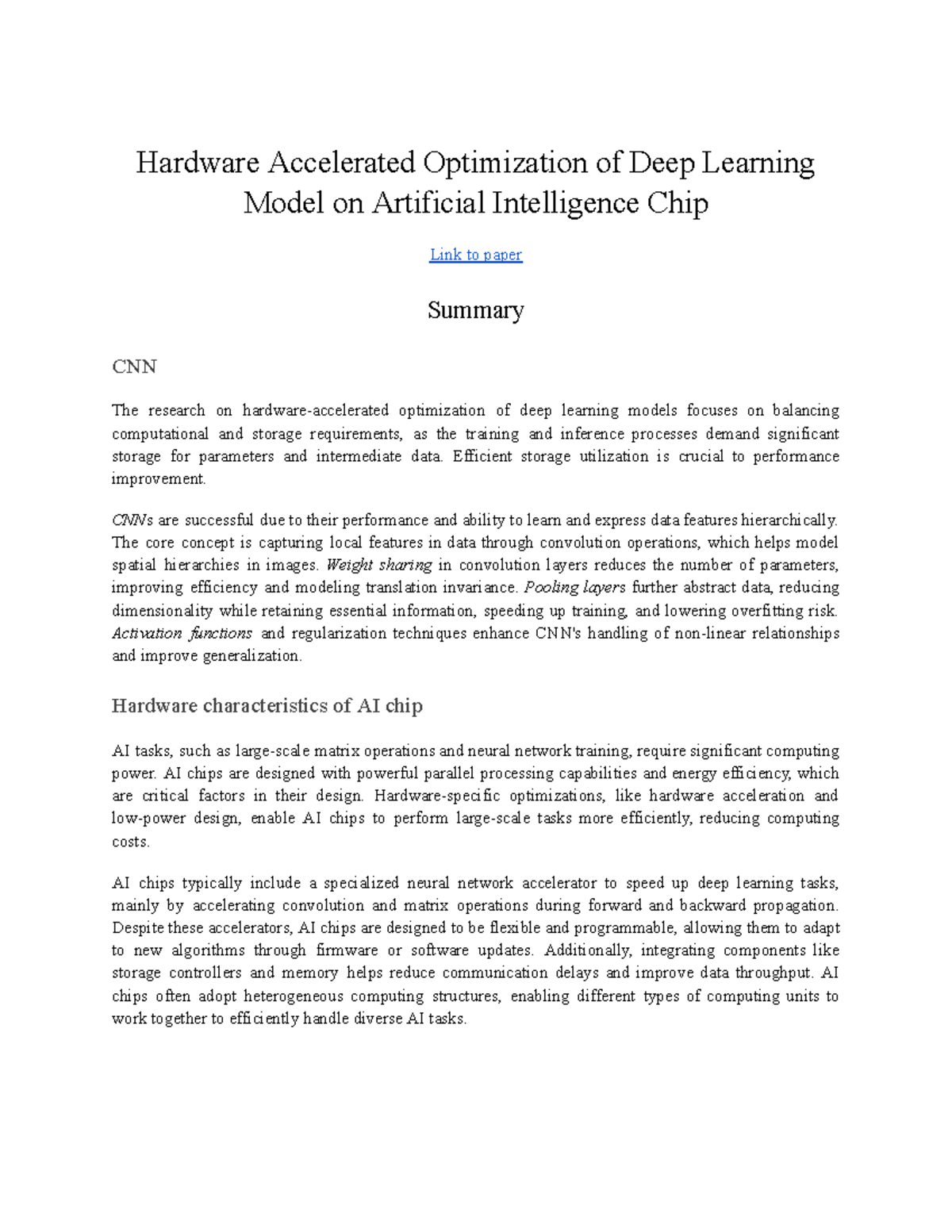 SAT-1 - Summary Microprocessor and Interfacing - Hardware Accelerated ...