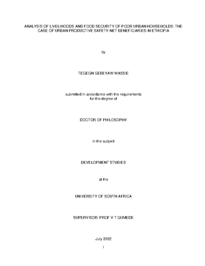 bdu research proposal format