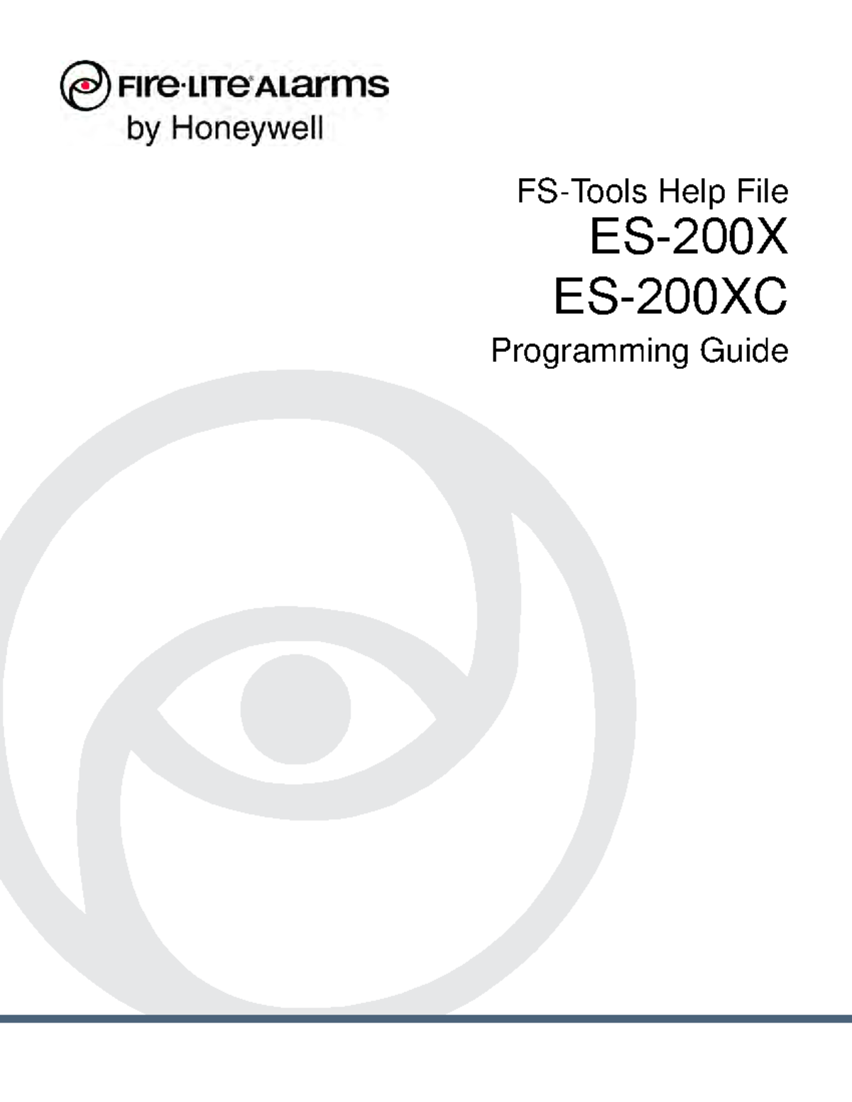 FSTools ES200X User Guide FSTools Help File ES 20 0X ES 20 0XC