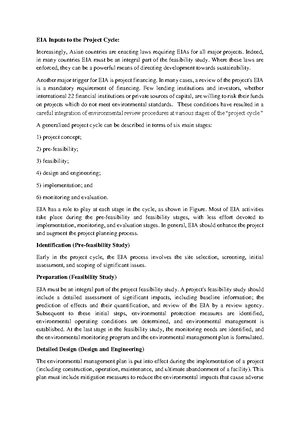 10 - set of three tutorial questions - Mini project Environmental ...