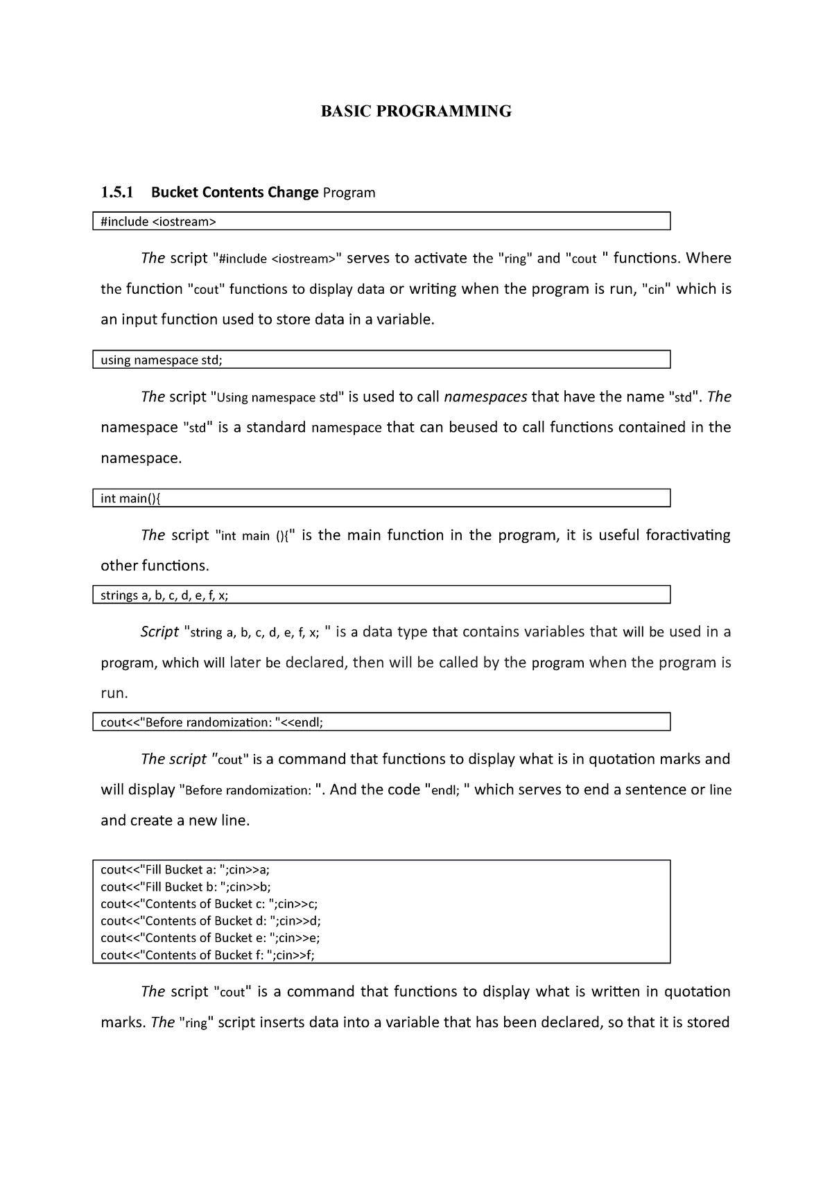 summary-basic-programming-1-basic-programming-1-5-bucket-contents