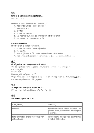 Getal En Ruimte Vwo Deel2 Uitwerkingen - Wiskunde B - Studeersnel