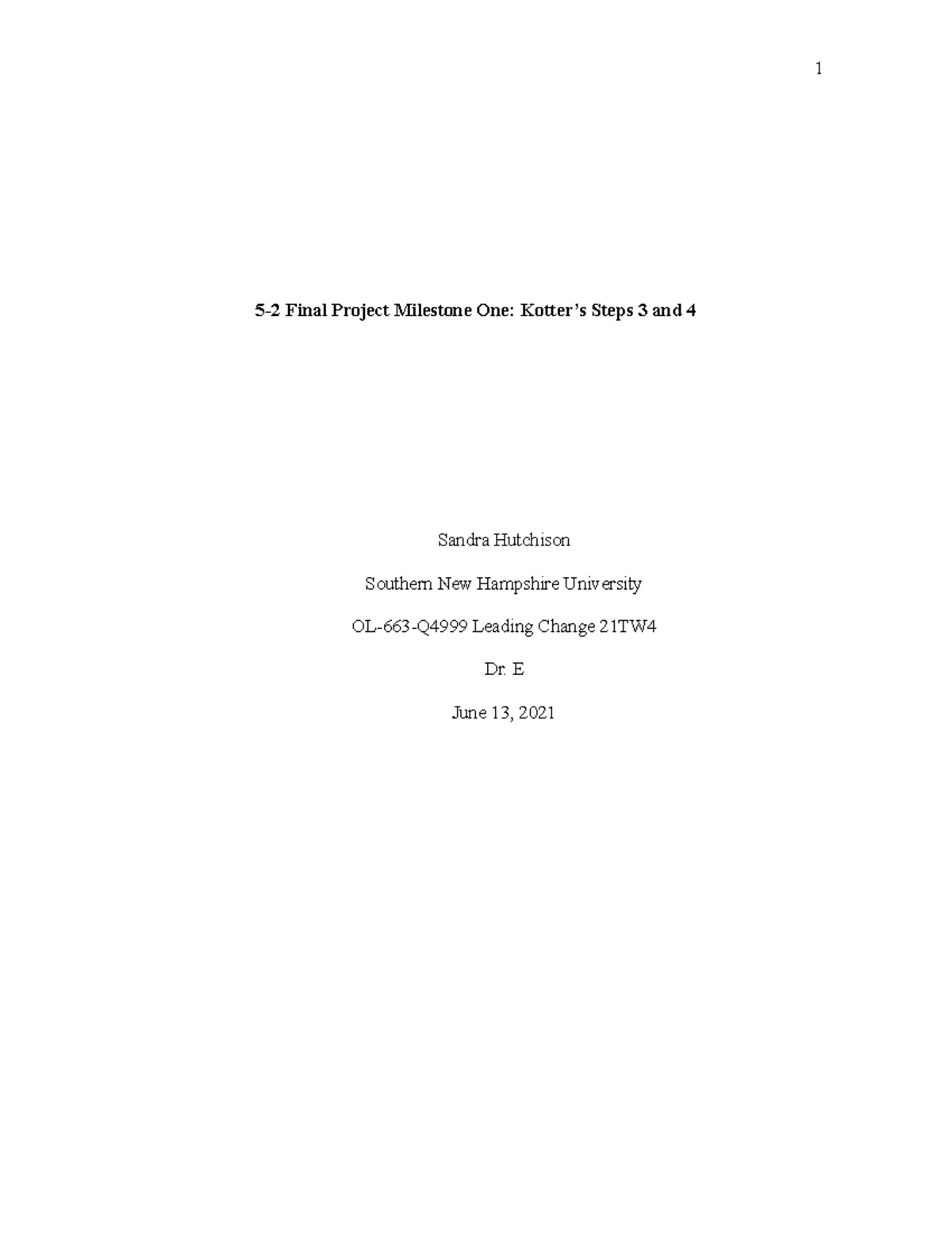 5-2 Final Project Milestone Two - 5-2 Final Project Milestone One ...