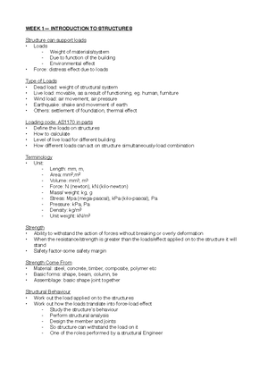 Construction Technology 3 Practical QUIZ answers - Quiz 1 Concrete is A ...