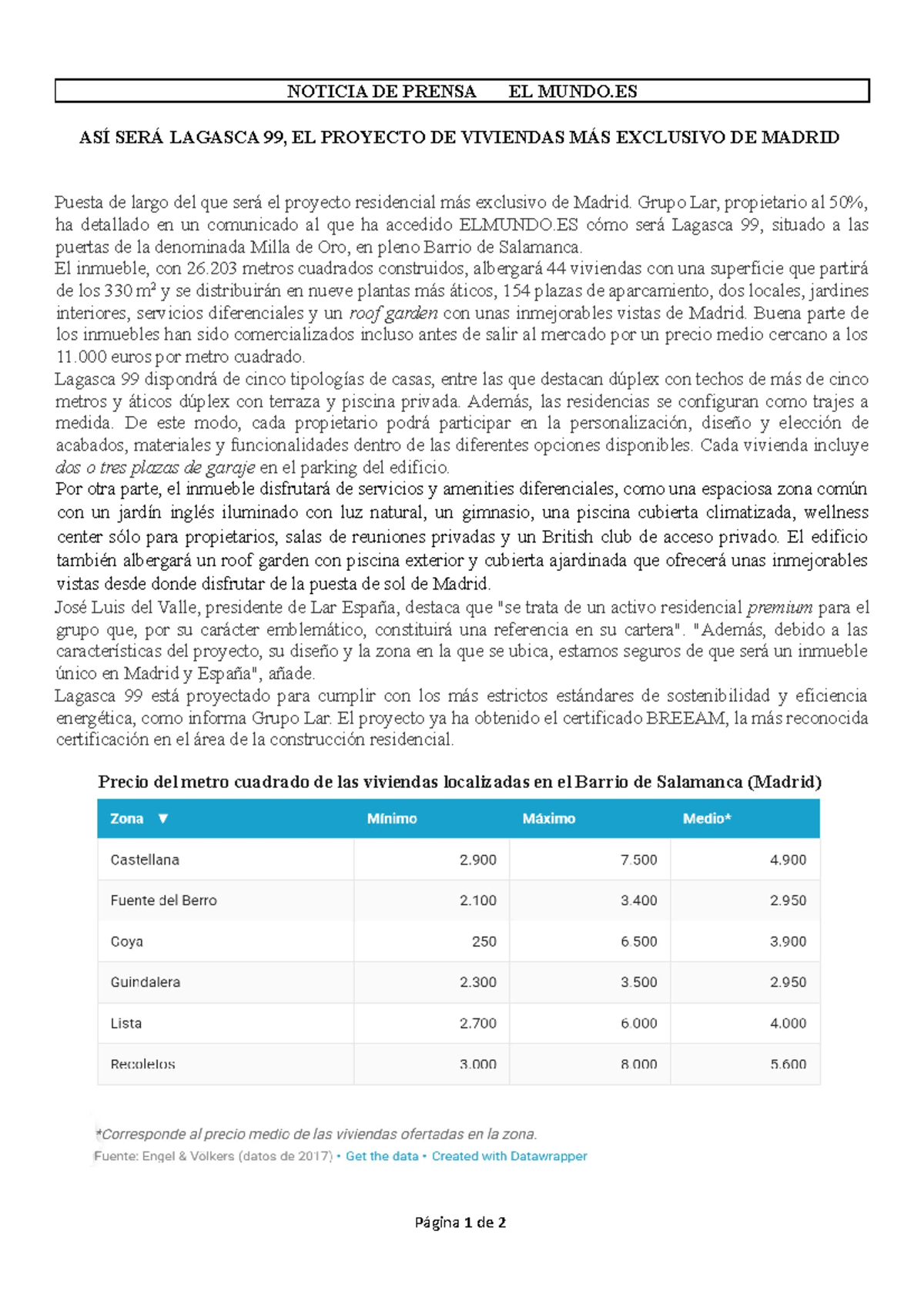 Caso Lagasca 99 - holaa - NOTICIA DE PRENSA EL MUNDO ASÍ SERÁ LAGASCA ...