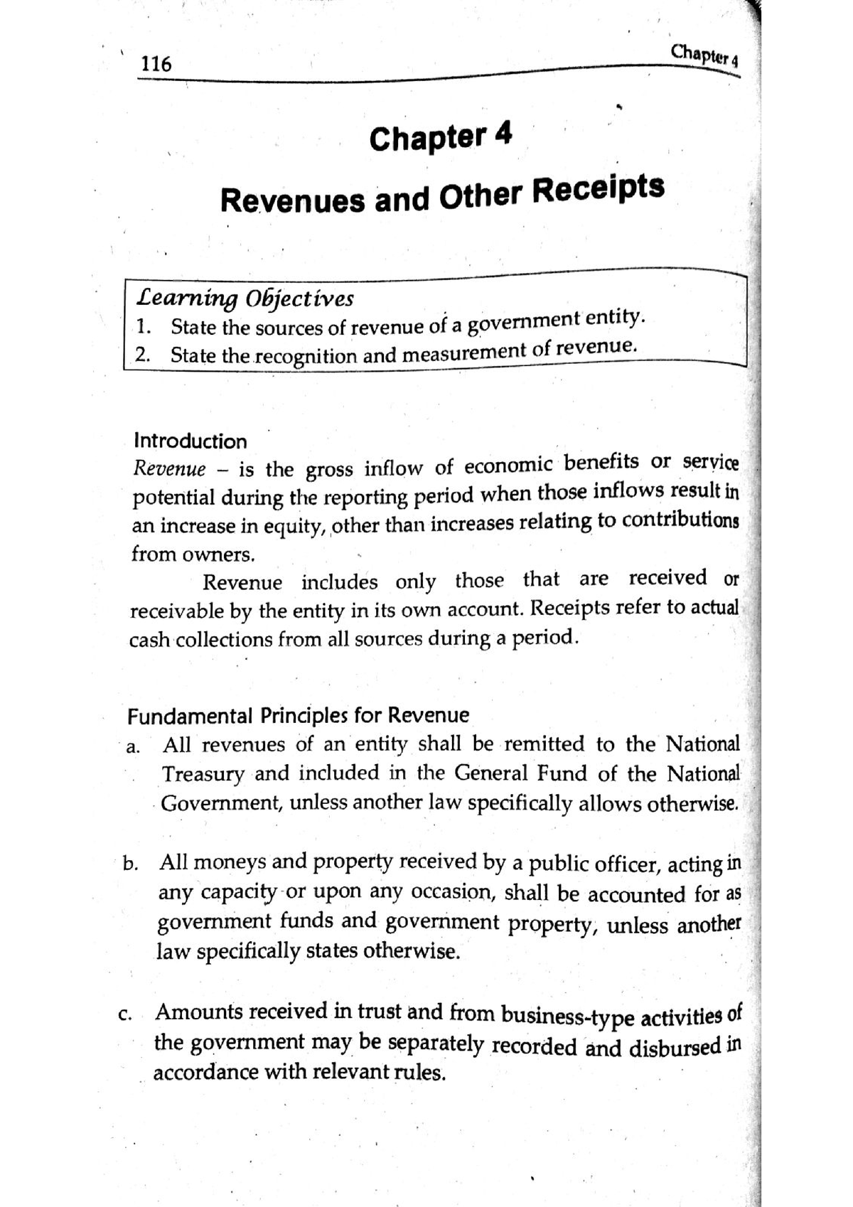 Copy Of CH4 - It's About Government Accounting - BS Accountancy - Studocu