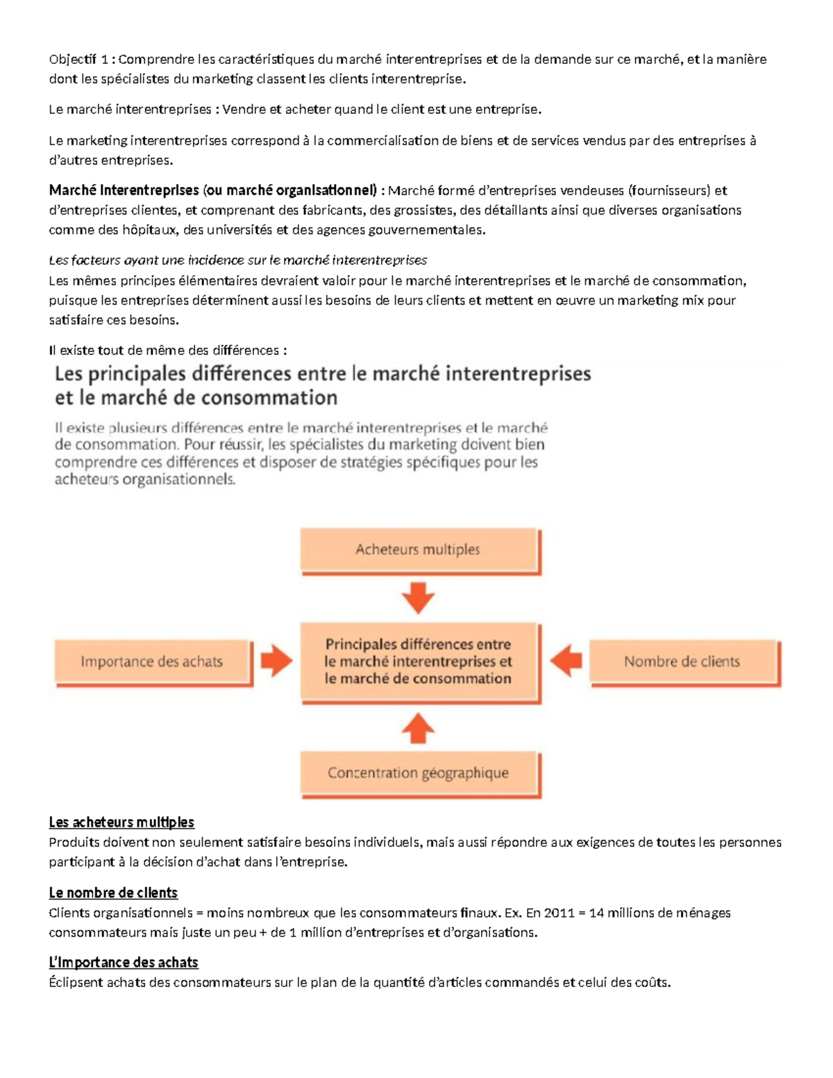 Semaine 5 - Résumé - Objectif 1 : Comprendre Les Caractéristiques Du ...