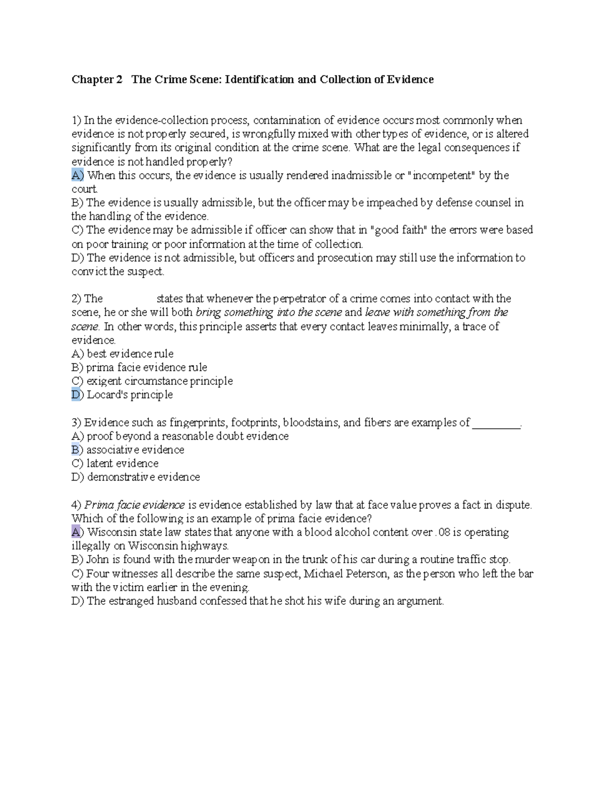 CI Quiz 2 - Quiz 2 Answers (needed For Final Studying) - Chapter 2 The ...