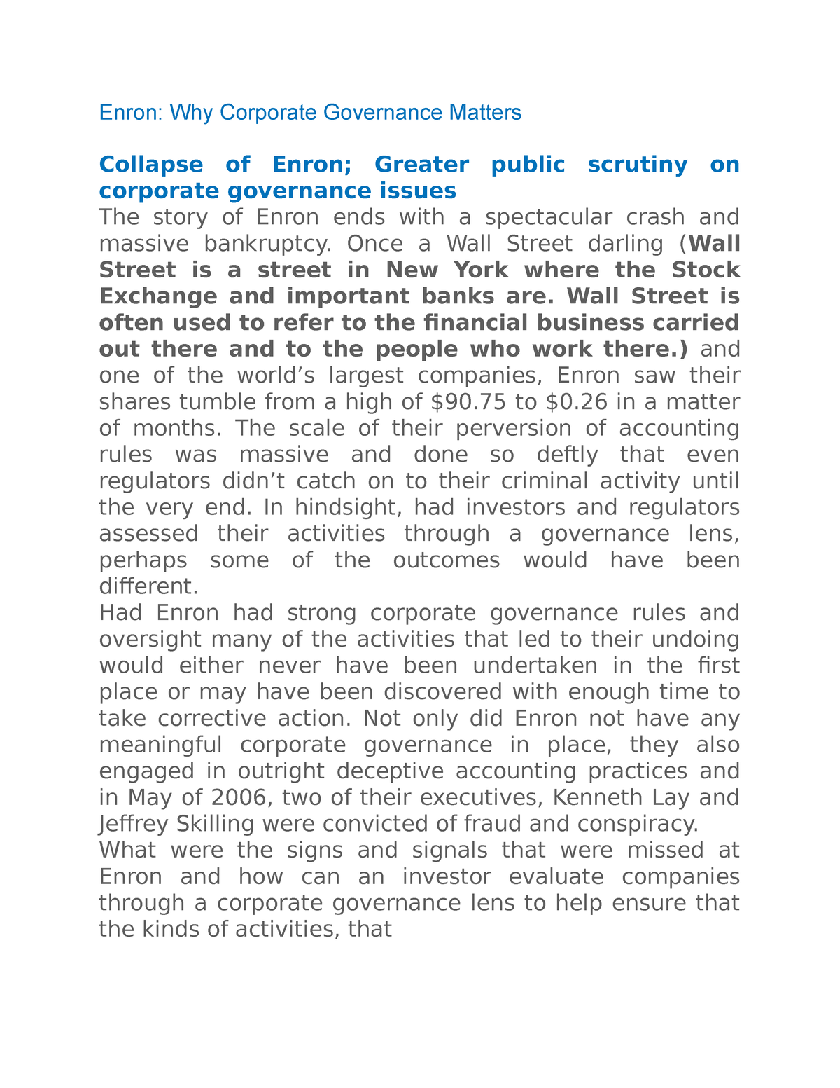 enron-1-enron-enron-why-corporate-governance-matters-collapse-of-enron-greater-public