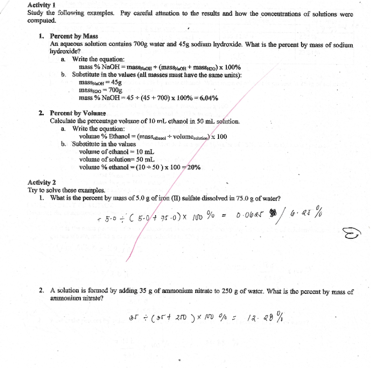 CHEM Practice 3 - Chemistry - Studocu