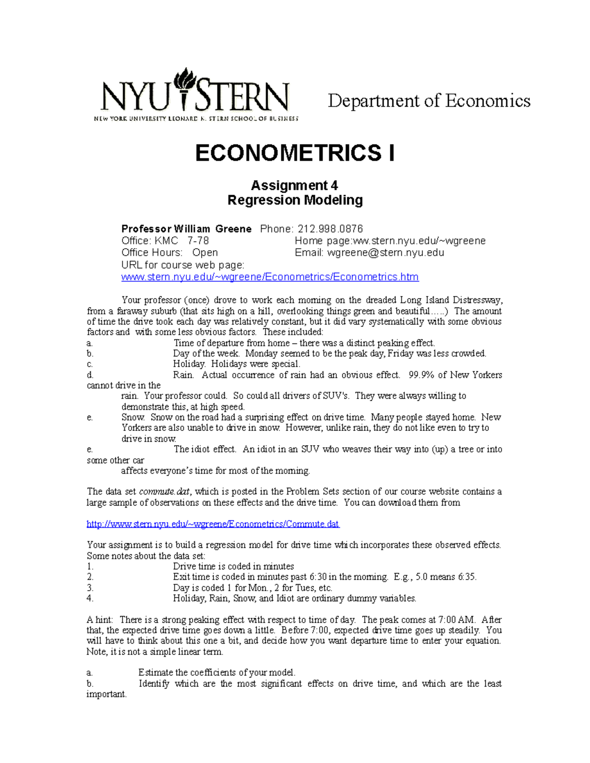 thesis topics econometrics