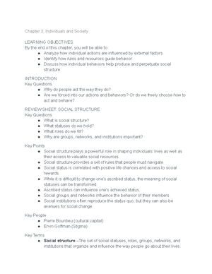 Political Sociology - Key Terms - Political Sociology - Key Terms ...