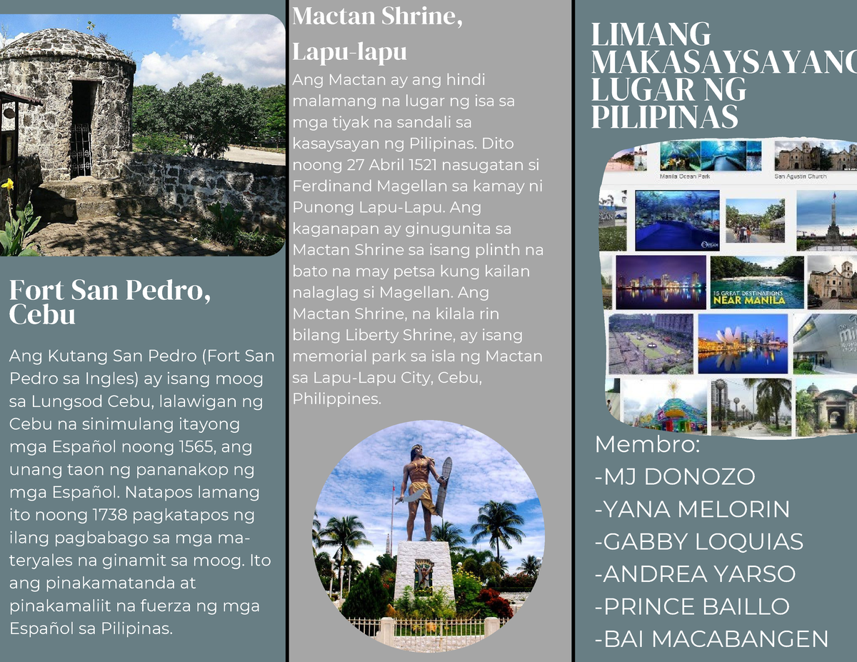 travel brochure cebu city