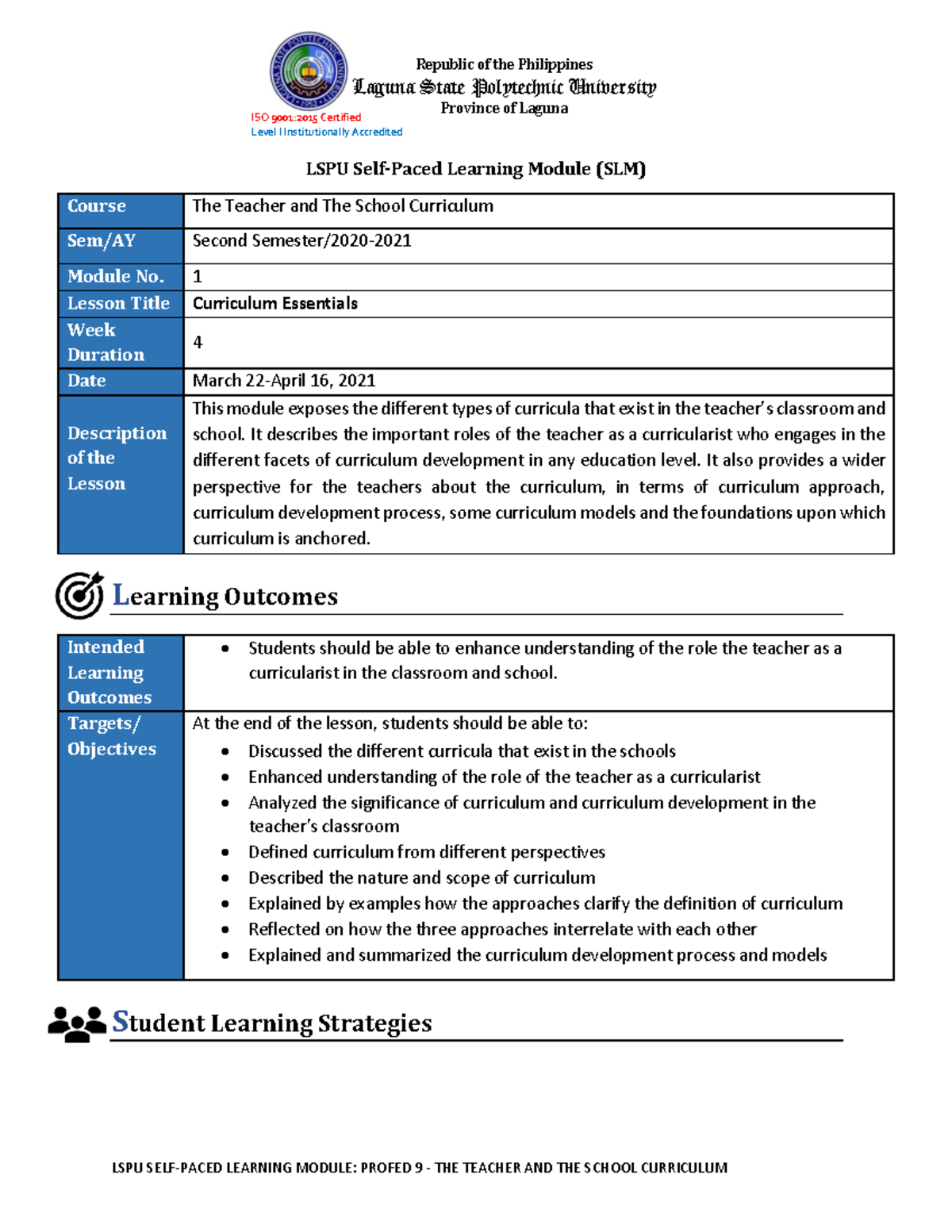 Scribd - Notes - ISO 9001:2015 Certified Level I Institutionally ...