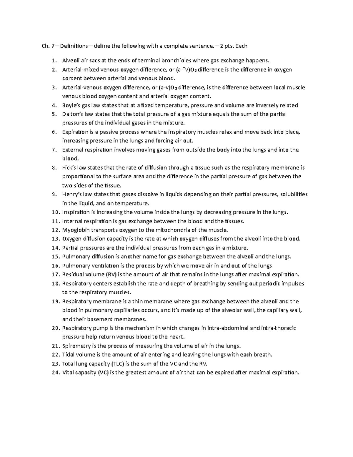 Ch7-definitions - Professor Mandy Northcutt. Chapter 7 definitions and ...