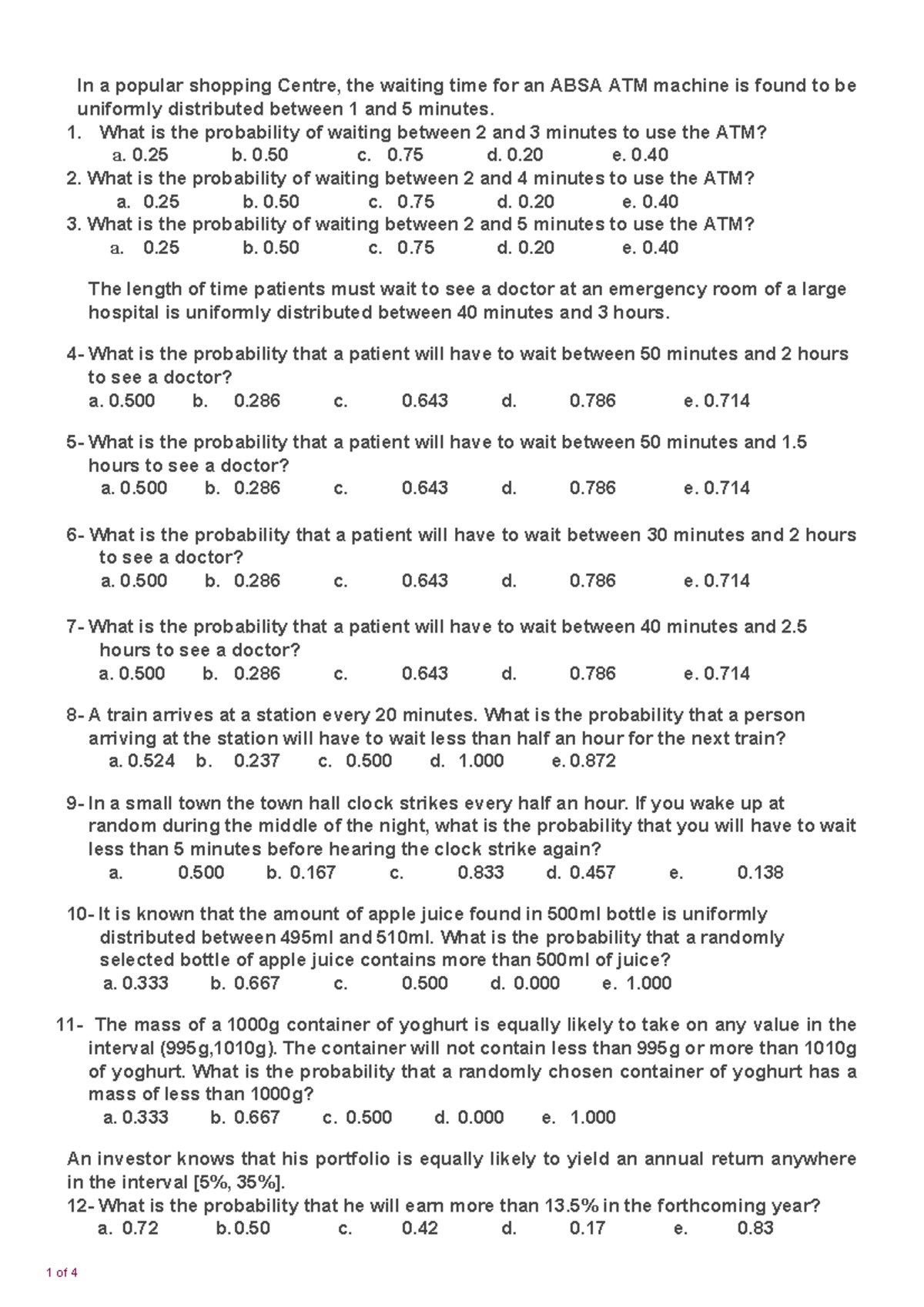 Uniform dist ex - Summary Accounting for patnership 2 - In a popular ...