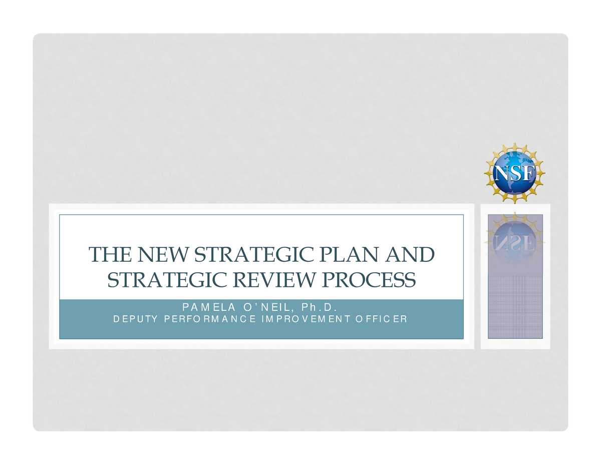 strategic plan article review