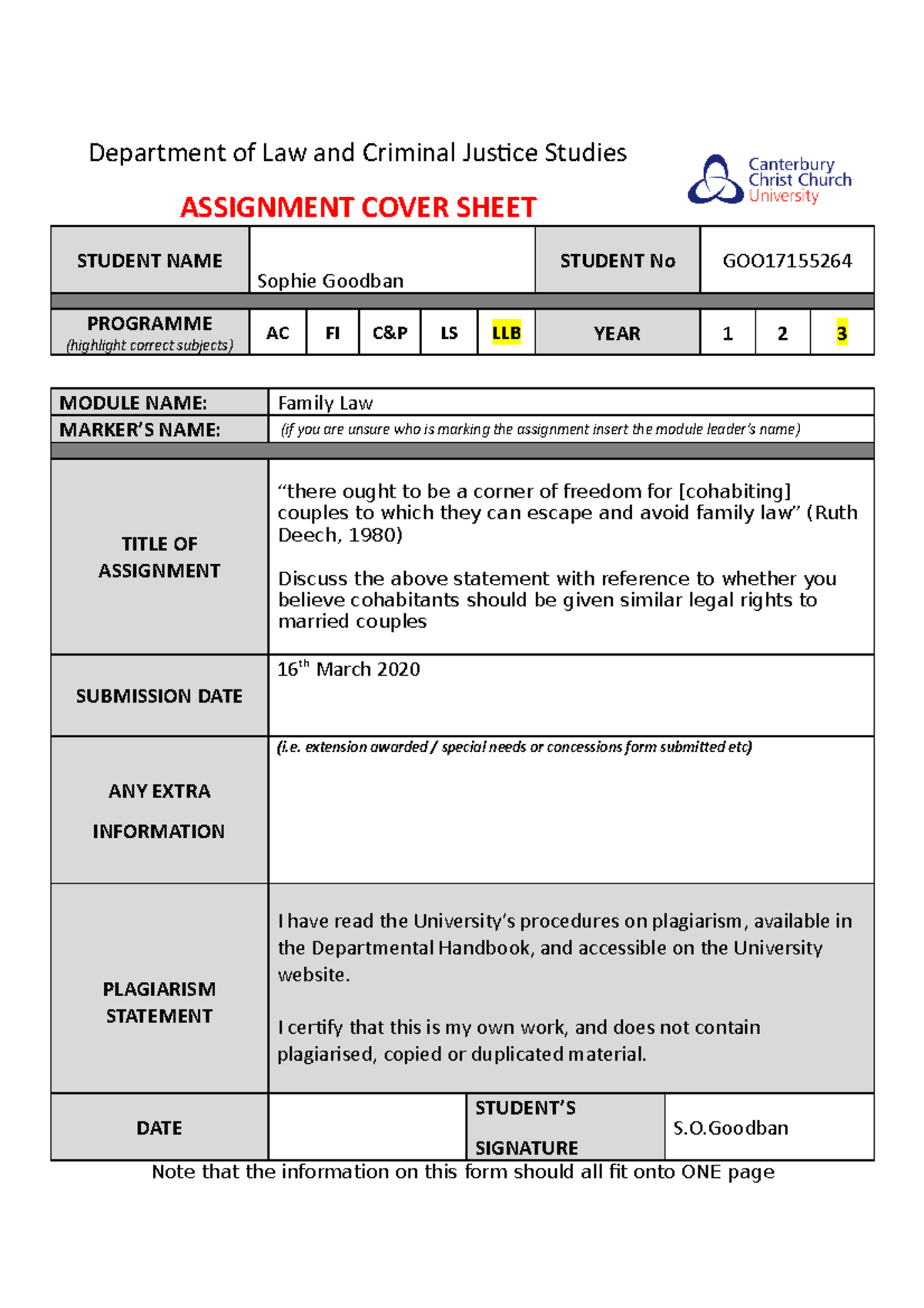 essay-1-family-department-of-law-and-criminal-justice-studies