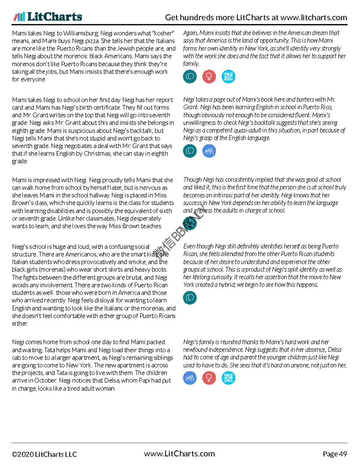 WhenIWasPuertoRicanLit Chart 49 Mami takes Negi to Williamsburg