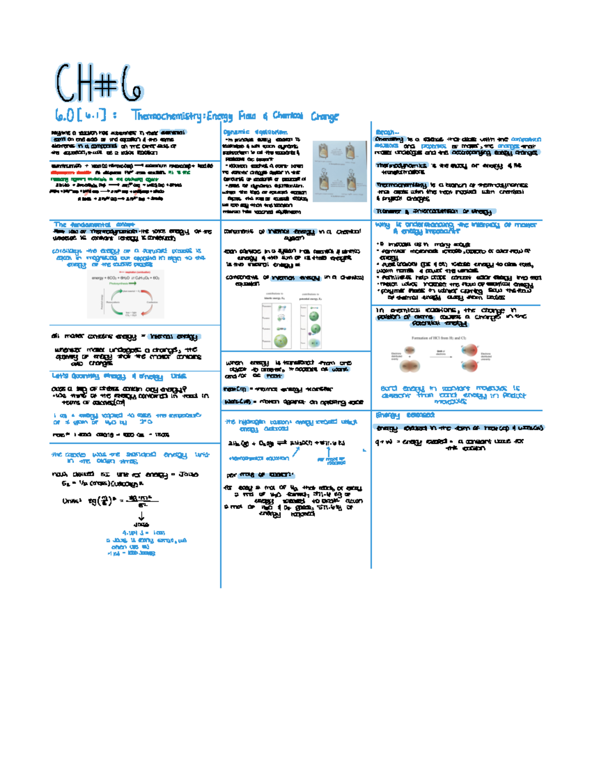 CH 221 - Chapter 6 Lecture Notes - C 6 I h y ...
