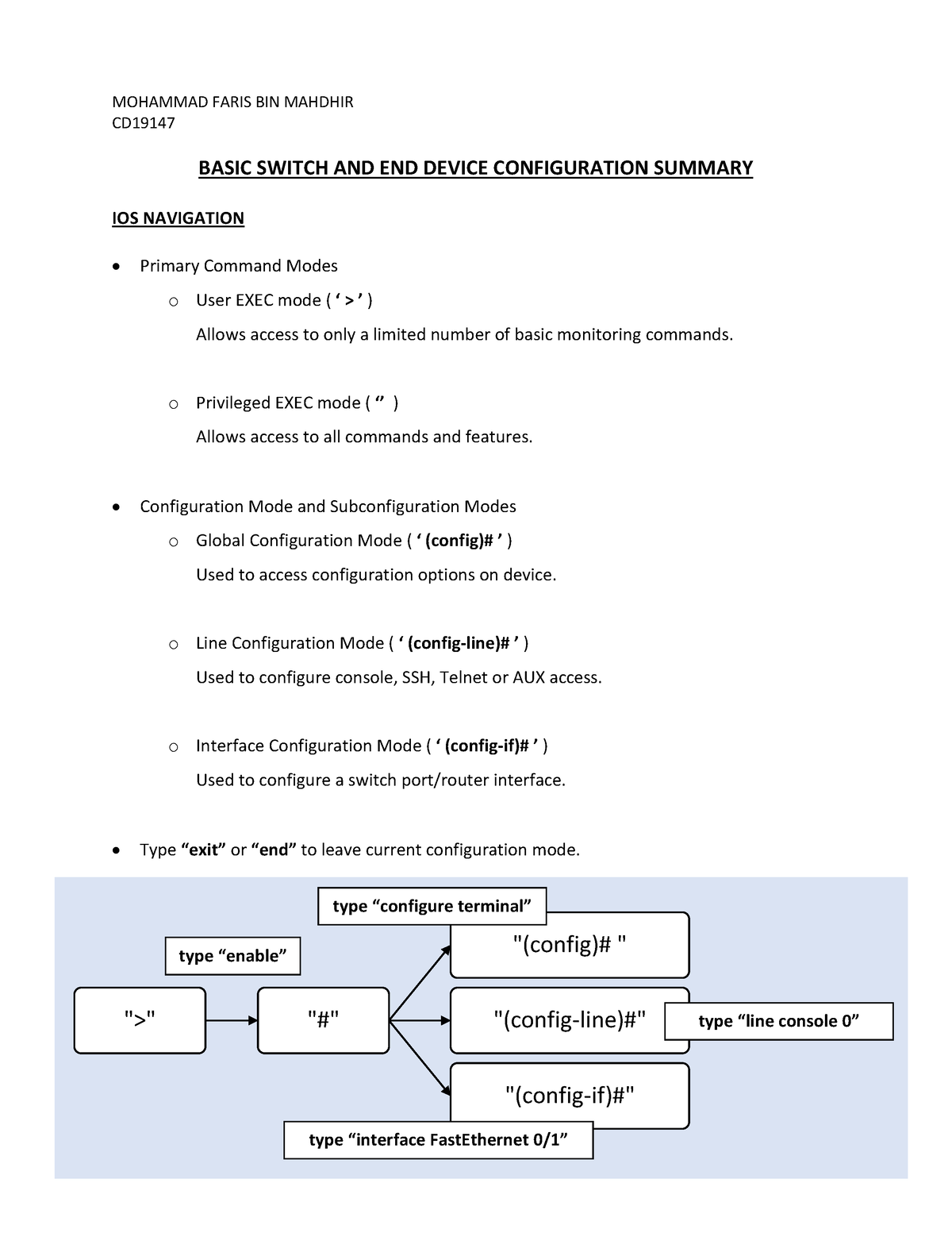 Data Communication And Networking - Basic Switch AND END Device ...