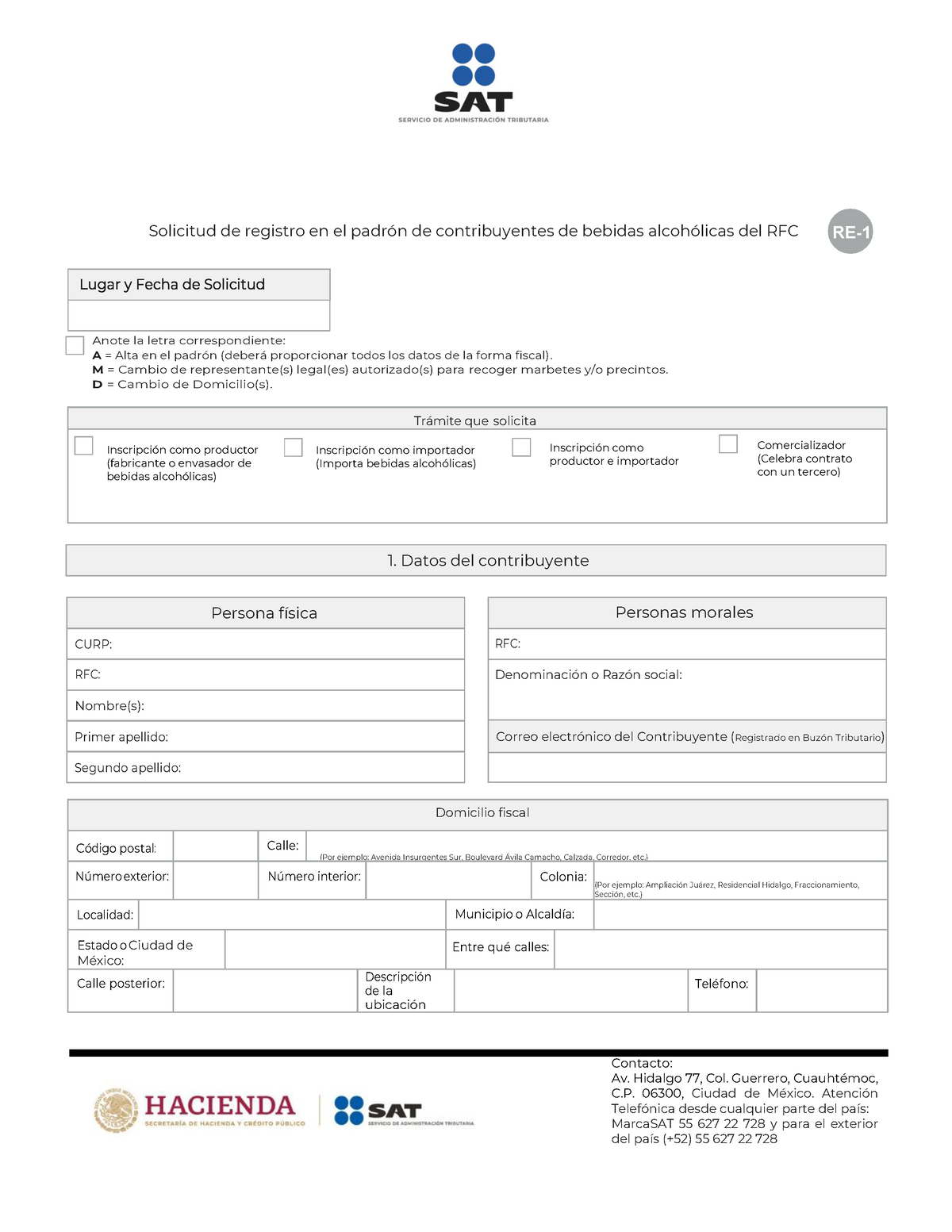 Formato+RE1+Anexo+PDF+editable+1 Formato para bebidas . Marco Legal