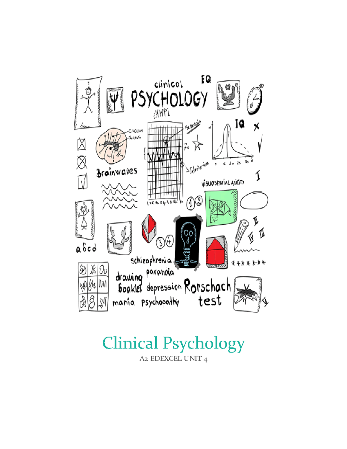 Clinical psych booklet - Clinical Psychology A2 EDEXCEL UNIT 4 1 ...