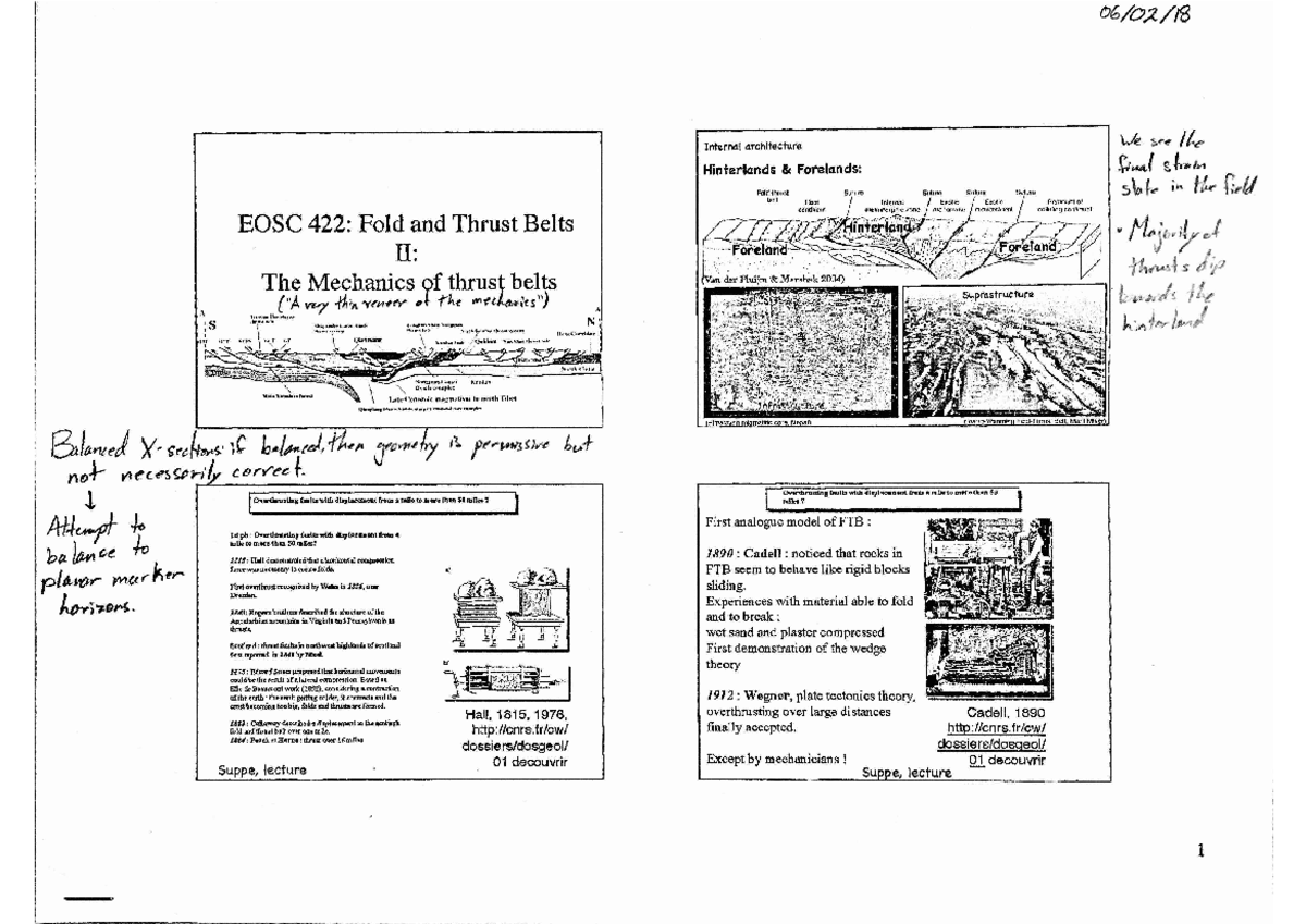 Structural geology lecture 2 - EARTH4025 - Studocu