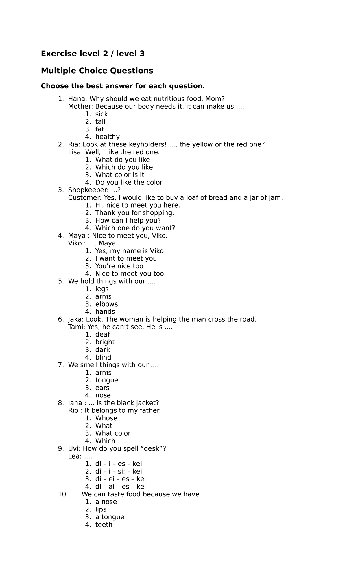 excercise-for-kids-grade-6-chapter-1-exercise-level-2-level-3
