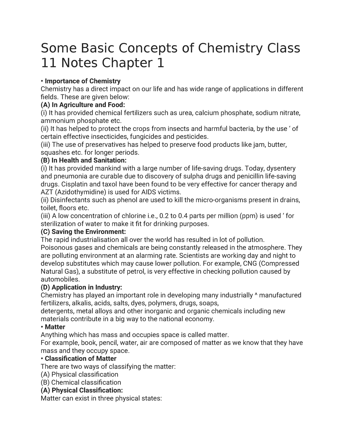 chemistry-notes-cbse-some-basic-concepts-of-chemistry-class-11