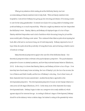 Processing Recording Example - FORDHAM UNIVERSITY GRADUATE SCHOOL OF ...