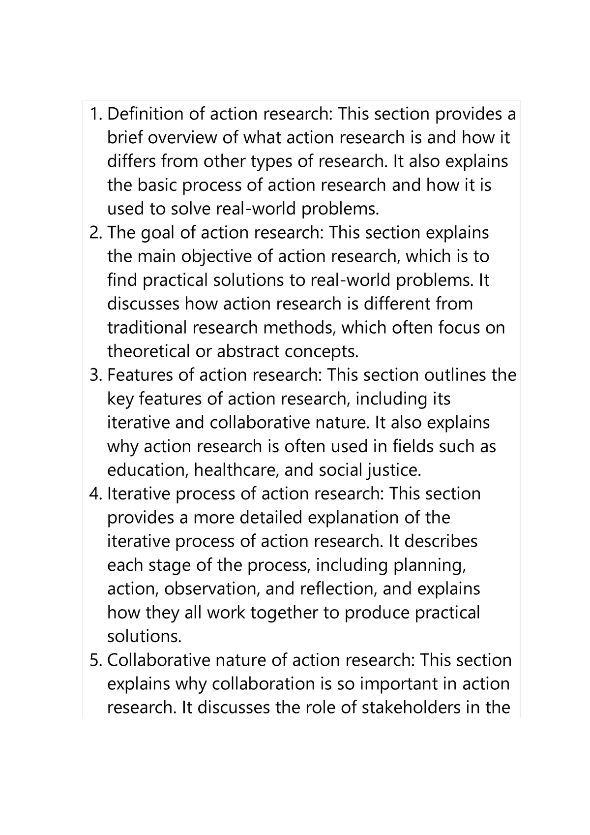 action-research-definition-of-action-research-this-section-provides