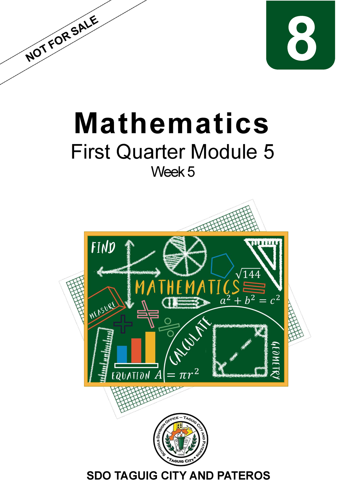 MATH8 Q1 W5-Module - Wala - 8 Mathematics First Quarter Module 5 Week 5 ...