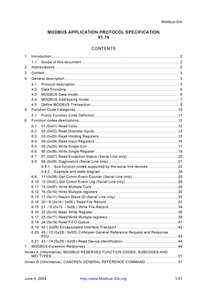 Modbus Messaging Implementation Guide V1 0b - MODBUS MESSAGING ON TCP ...