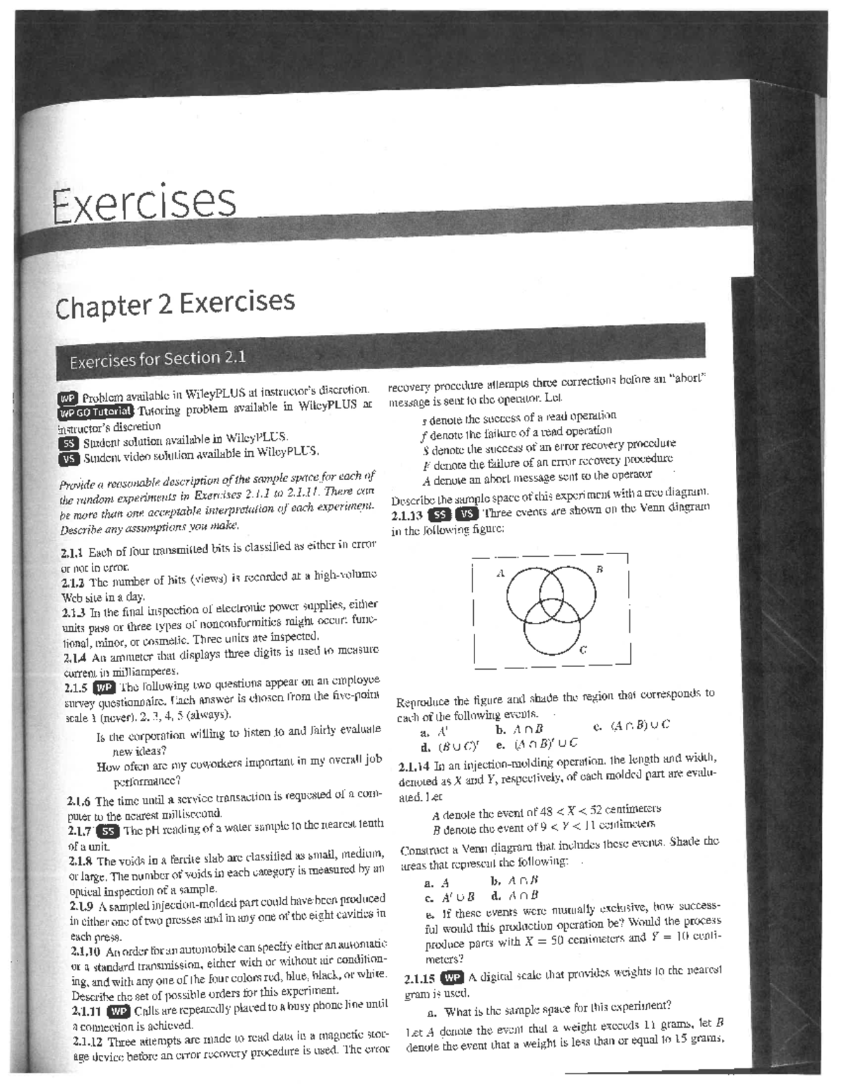 Chapter 2 Problems-1 - AMTH 120 - Studocu